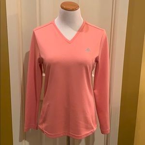 Adidas long-sleeve Dri-fit V-neck size M